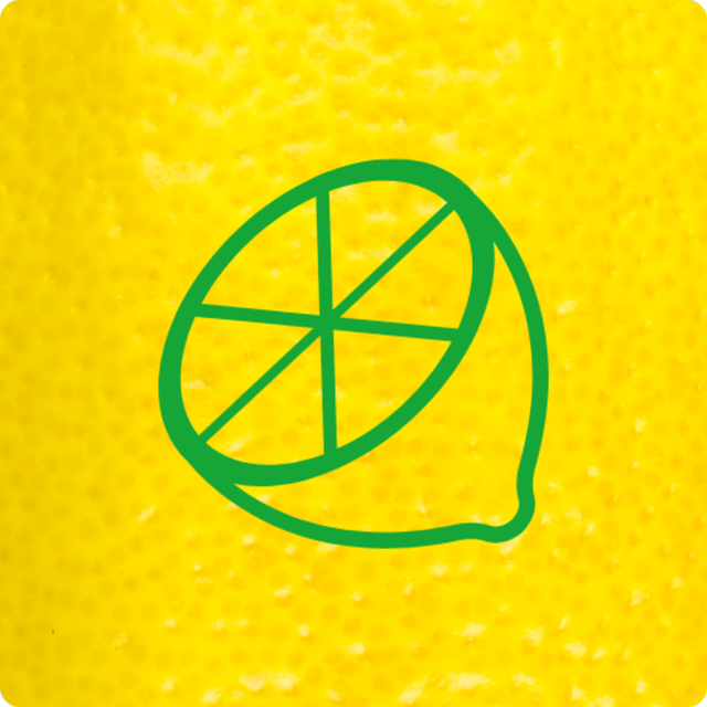 Half Lemons Recipe Generator App Icon and Branding